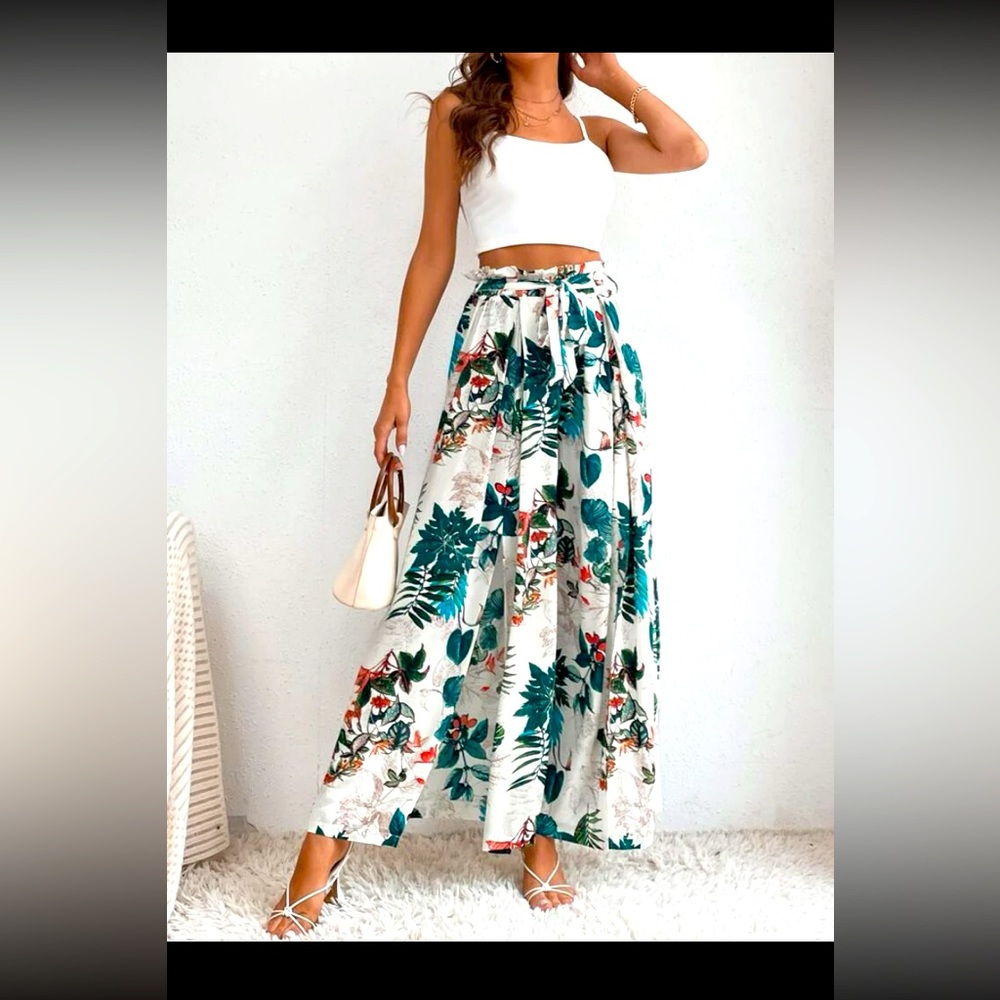 NWT RESORT pants and TWO crop tops. XL TALL